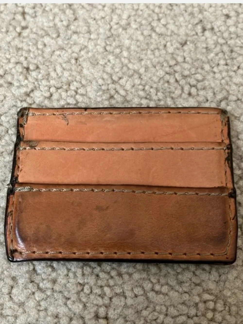 Genuine Leather Vintage Card Holder Wallet,  Minimal,  Slim, Small, Western